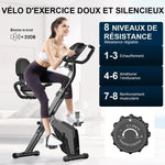 Load image into Gallery viewer, PROMO 139 900 F Vélo d’Exercice Pliable 4-en-1 – La Solution Complète Pour Retrouver Forme, Santé &amp; Énergie (Garantie 6 mois)
