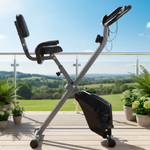 Load image into Gallery viewer, PROMO 139 900 F Vélo d’Exercice Pliable 4-en-1 – La Solution Complète Pour Retrouver Forme, Santé &amp; Énergie (Garantie 6 mois)
