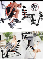 Load image into Gallery viewer, 🏋️ Avec GymMax 8-en-1 – Travaillez vos Abdos  💪 Bras  🦵 Jambes  🍑 Fessiers  🧍 Dos  ❤️ Cardio  et ⚖️ Gainage à Domicile

