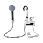 Load image into Gallery viewer, Robinet chauffe-eau instantané sécurisé avec colonne de douche intégrée VOUS AVEZ L'EAU CHAUDE EN 3 SECONDES
